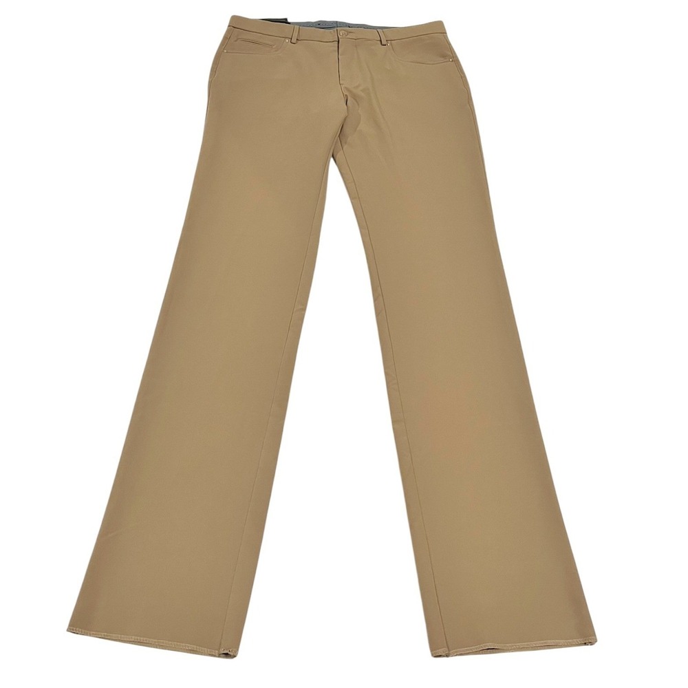 NWT Ballin Comfort‎ EZE Commuter Pants 35 Tan Bi-Stretch Gabardine